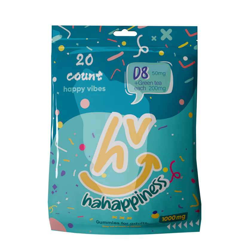 Happy Vibes Gummies - D8 THC