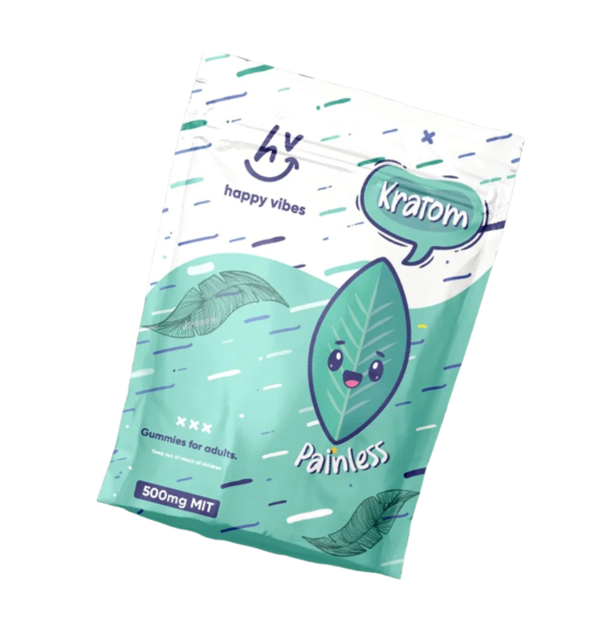Happy Vibes Gummies - KRATOM 500 MIT