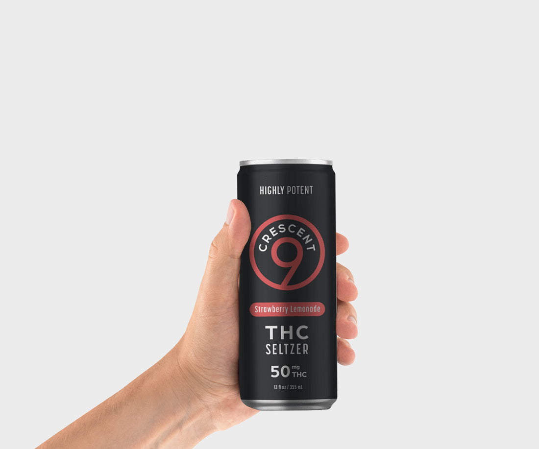 Where to Buy Crescent 9 Strawberry Lemonade THC Seltzer, Online and In-Store