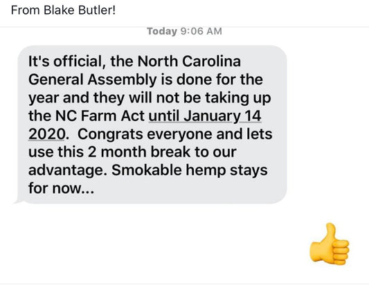 Smokable Hemp...Still Legal!