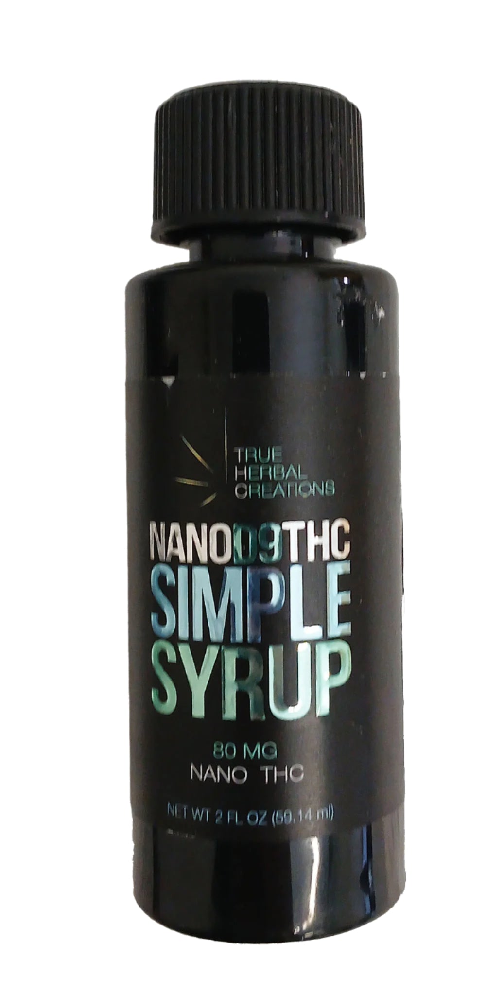TRUE HERBAL CREATIONS - Nano D9 THC Simple Syrup