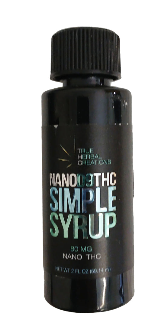 TRUE HERBAL CREATIONS - Nano D9 THC Simple Syrup
