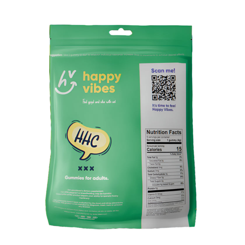 Happy Vibes Gummies - HHC & LION'S MANE