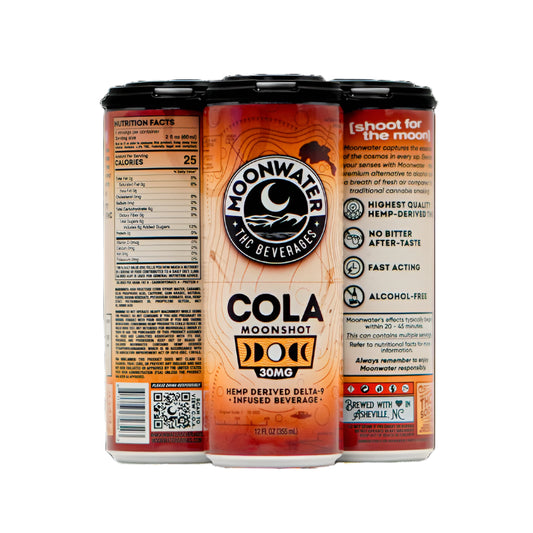 Moonwater Fizzy Cola 30mg THC Soda
