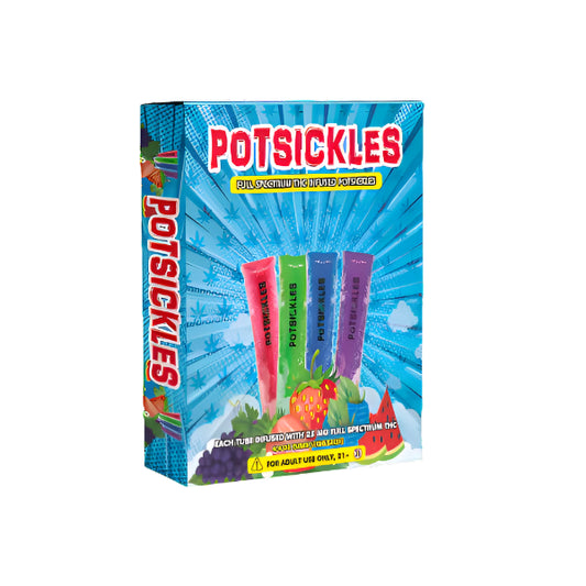 POTSICKLES - 25MG Each - 4 Flavors
