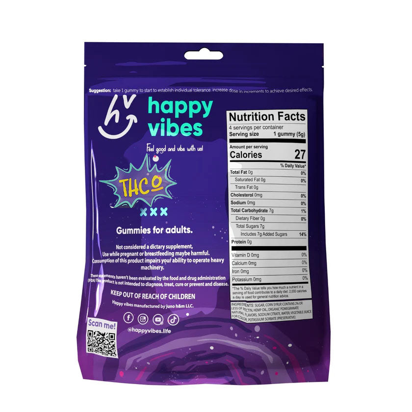 Happy Vibes Gummies - ASTRAL ENERGY - THCO