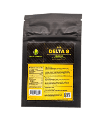Delta 8 THC Gummies, 25MG each