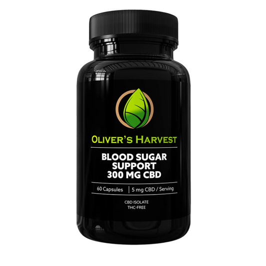 Oliver's Harvest 300mg CBD Blood Sugar Support